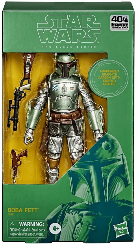 Carbonized Boba Fett Star Wars Black Series New Nib Mint Collectibles