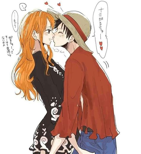 Lunami Valentines Day One Piece Luffy X Nami One Piece Luffy Manga Anime One Piece One