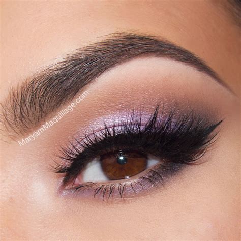 Maryam Maquillage Spring Beauty Trend Lavender Lilac Purple