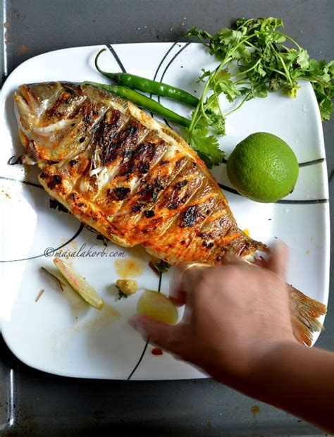 Wash the basmati rice and keep aside. Grilled Fish Indian Recipe |Spicy Grilled Fish Masala ...