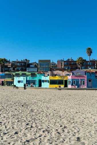 Beautiful Beach Houses In Capitola Ca Stock Photo Download Image Now