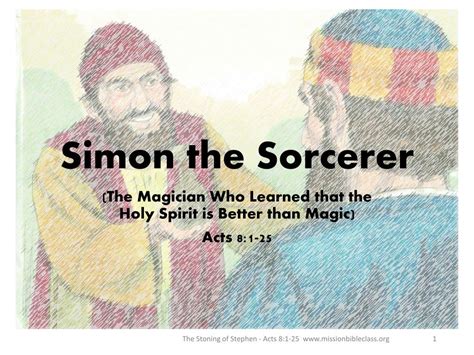 Ppt Simon The Sorcerer Powerpoint Presentation Free Download Id