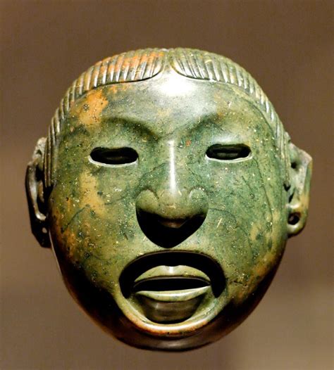Aztec Deities Xipe Totec Jade Mask Ancient Aztecs Ancient Mayan