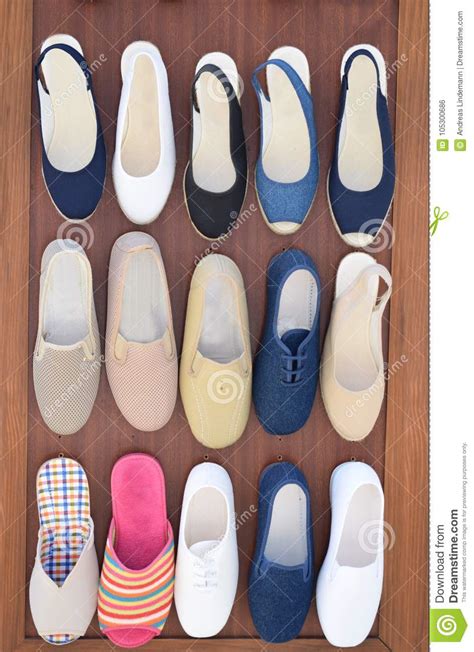 Shoes Shoes Lots Of Shoes Stock Photo Image Of Woman Color 105300686