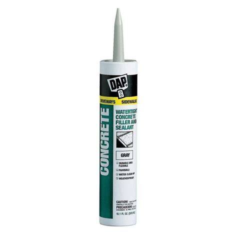 Dap 101 Oz Watertight Concrete Filler And Sealant 7317 Caulk