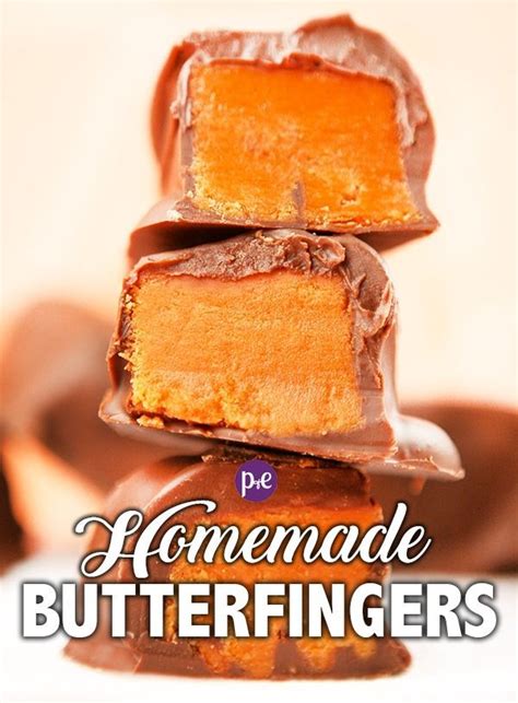 Homemade Butterfingers Recipe Recipe Candy Bar Recipe Butterfinger