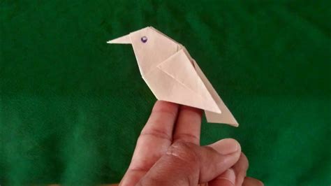 How To Make Origami Bird Paper Bird Art And Craft With Paperorigami