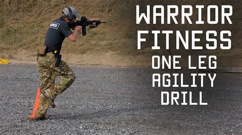 One Leg Agility Shooting Drill Warrior Fitness Tacletics Tactical