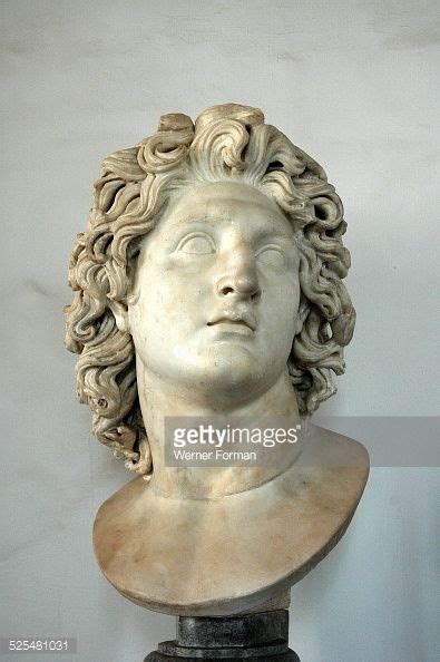 News Photo Alexander Helios Roman Bust Of Alexander The Giclee