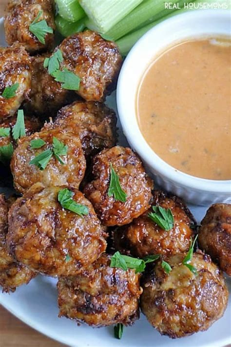 Spicy Chicken Meatballs With Video Real Housemoms