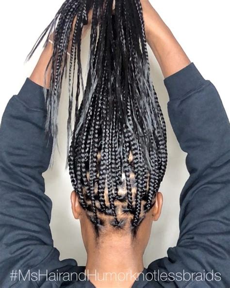 Knotless Box Braids Are Trending But What Are They Box Braids