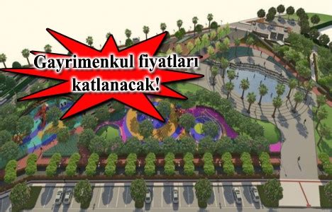İzmir e bin metrekarelik central park geliyor