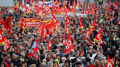 Live Updates As France Strikes Commuters Suffer And Protests Begin