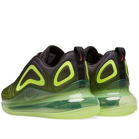 Nike Air Max 720 Black Crimson And Volt End Us