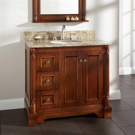 The vanity would be 12&quot; Ideas For Bathroom Vanity 17 Inch Depth - Angular Route ...