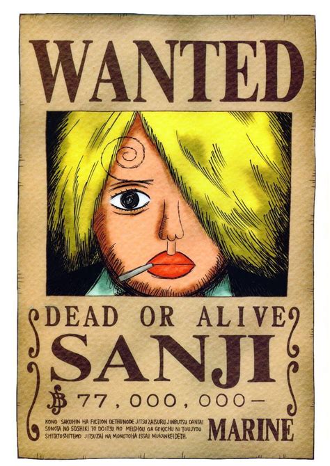 Usopp God Usopp Bounty Wanted Poster Aktueller Wano Country Arc One Piece Drawing One