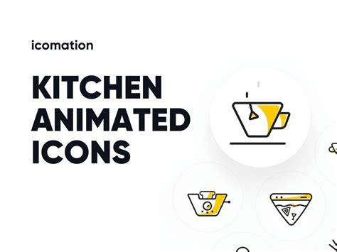 Kitchen Animated Icons Uplabs