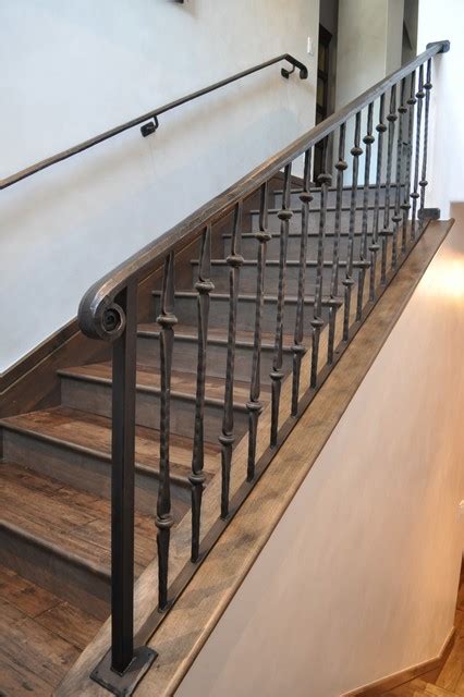 Metal railing & gates (185). Stair Railing - Traditional - Staircase - Phoenix - by ...