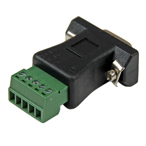 Rs422485 Db9 To Terminal Block Adapter Connectors And Accessories