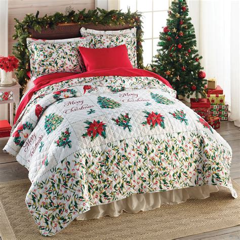 Merry Christmas Quilt Set Bits And Pieces Uk