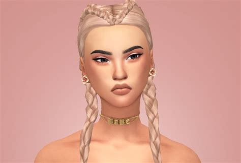 Sims 4 Mm Cc Female Hair Grim Cookies Sims Sims 4 Sims 4 Mods