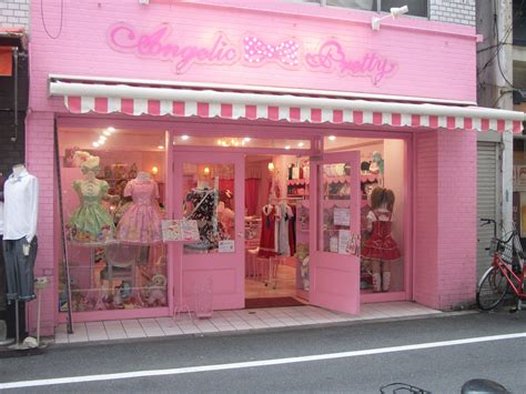 Angelic Pretty Pink Storefront In Osaka Japan Aesthetic Japan