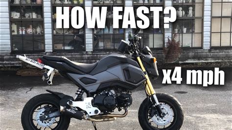 The msx125 is definitely not made for riding on the highway, but it will survive if you. Honda Grom ACTUAL Top Speed (WATCH BEFORE YOU BUY) - YouTube