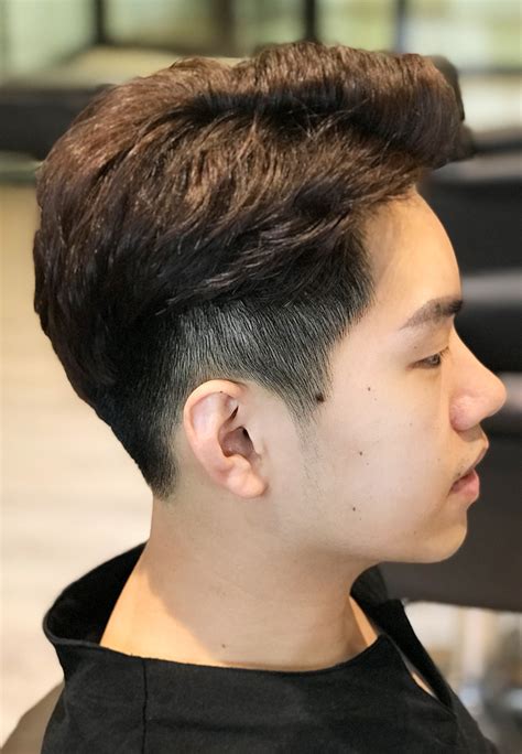 Korean Two Block Haircut The Wiz Korean Hair Salon Singapore