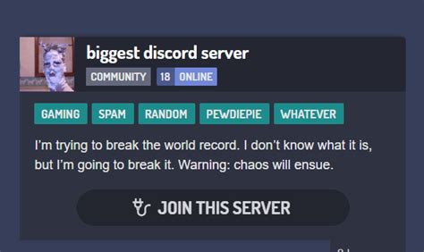 Biggest Discord Server Rsadcringe