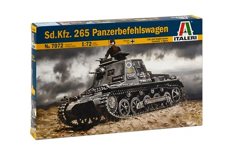 Italeri Sdkfz 265 Panzerbefehlswagen Ita7072 Ita 7072 Ita 7072 1