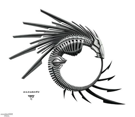 1001 Ideas For A Beautiful Ouroboros Tattoo And The