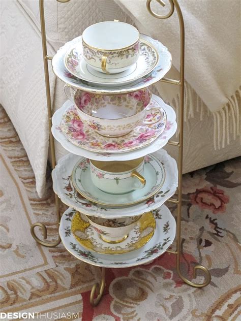 Unusual Ways To Use And Display Teacups In Your Home Tea Room Decor