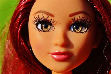 Play Pretty Girl Face Doll Eyes Beauty Hair 20 Inch By 30 Inch Laminated Poster With Bright