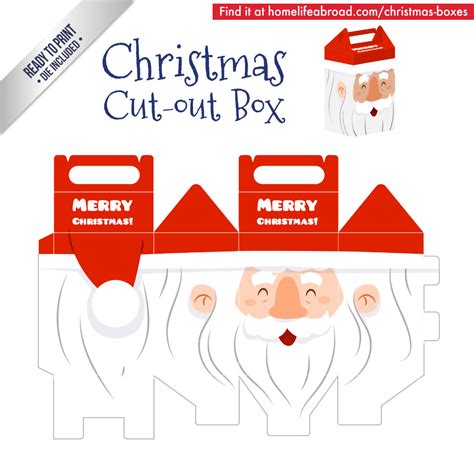 Mega Collection of 38 Cut-Out Christmas Box Templates