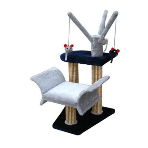 Penn Plax Navy Cat Lounger With Tree And Post See This Awesome