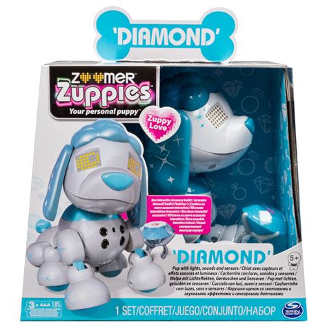 Spin Master Zoomer Zuppy Love Diamond Wal Mart Exclusive