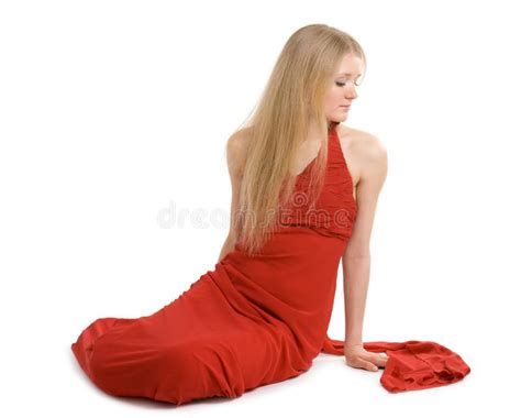 Attractive Girl In Cocktail Dress Picture Image 4976729