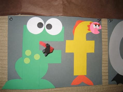 12 letter f crafts for kids · fox craft · feather craft · fishing game · flag craft · flower craft · free letter f worksheets · fire craft · feet craft. "Ff" Letter of the week art project: frog & fish ...