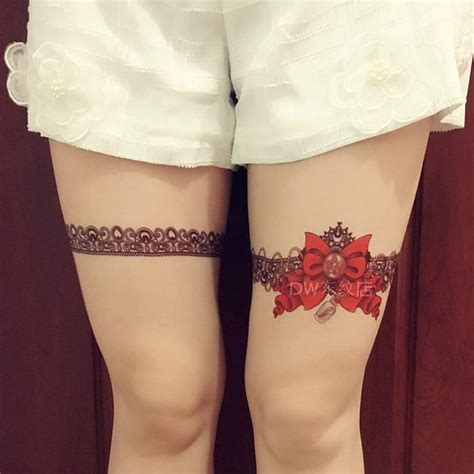 Top More Than 71 Bow Thigh Tattoo Latest In Cdgdbentre