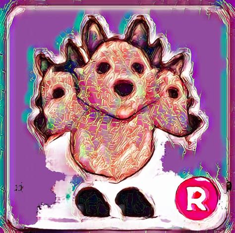 Roblox Adopt Me Ride Cerberus From Halloween 2020 Etsy