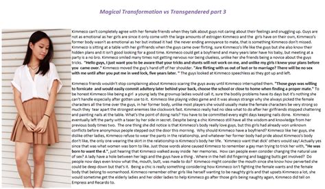 Magical Transformation Vs Transgender Tg Part 3 By Aaronrwilson1 On Deviantart