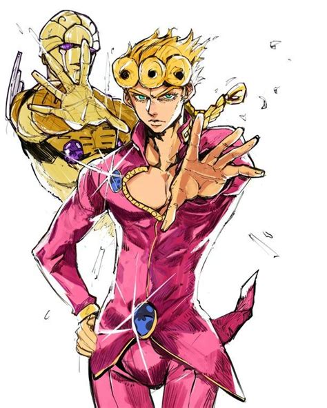 Fanart Giorno Giovanna And Gold Experience Stardustcrusaders