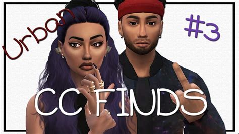 The Sims 4 Urban Cc Finds 3 Male Hair Beats By Dre And More