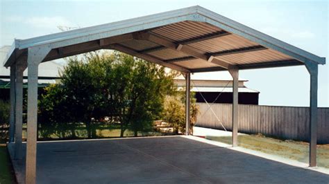Alan's factory outlet steel buildings are built on site on your level land in over half the nation. Carports - Carports and Garaports