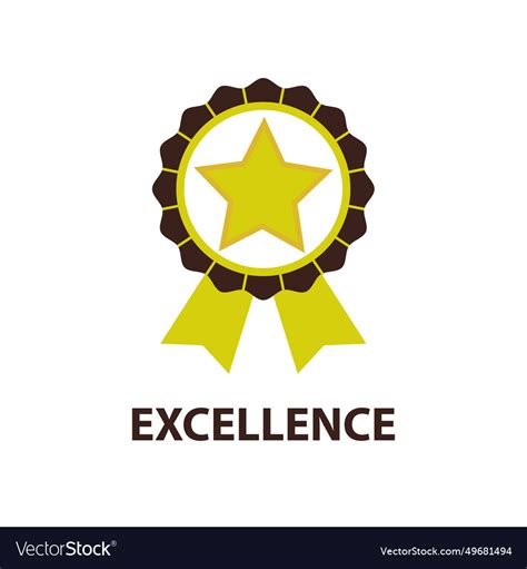 Excellence Icon From Life Skills Collection Vector Image