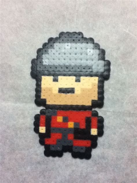 Perler Tf2 Red Soldier Pixel Art Perler Soldier