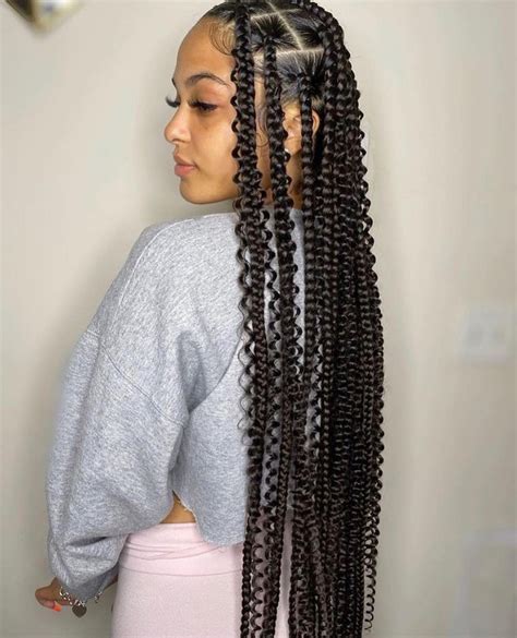 Ways To Style Knotless Braids Video Hair Styles Natural Hair My XXX