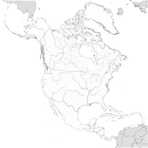 Mapa Da America Do Norte Para Colorir ICTEDU