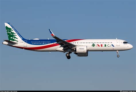 T7 Me7 Mea Middle East Airlines Airbus A321 271nx Photo By Gerrit