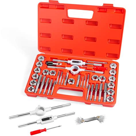 Best Choice 40 Piece Tap And Die Set Sae Inch Sizes Essential